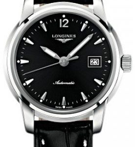 Longines Saint-Imier L2.563.4.52.3 Kello Musta / Nahka