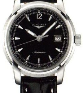 Longines Saint-Imier L2.563.4.59.3 Kello Musta / Nahka