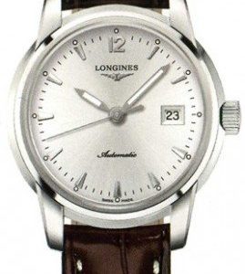 Longines Saint-Imier L2.563.4.72.0 Kello Hopea / Nahka