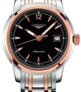 Longines Saint-Imier L2.563.5.59.7 Kello Musta / Teräs