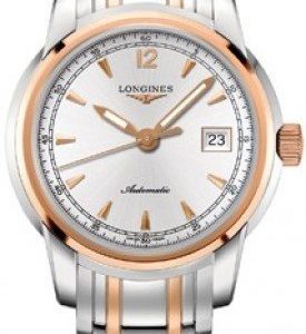 Longines Saint-Imier L2.563.5.79.7 Kello Hopea / 18k Punakultaa