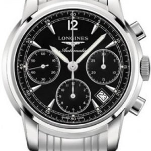 Longines Saint-Imier L2.752.4.52.6 Kello Musta / Teräs