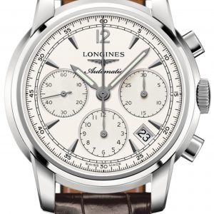 Longines Saint-Imier L2.752.4.72.2 Kello Hopea / Nahka