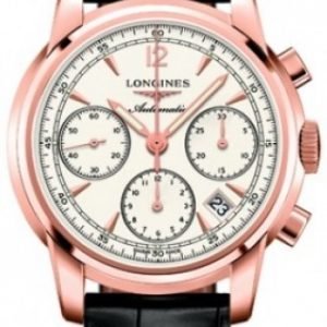 Longines Saint-Imier L2.752.8.72.3 Kello Hopea / Nahka