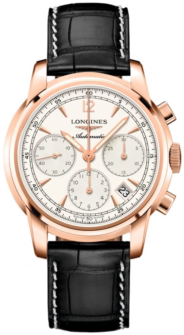 Longines Saint-Imier L2.752.8.72.4 Kello Hopea / Nahka