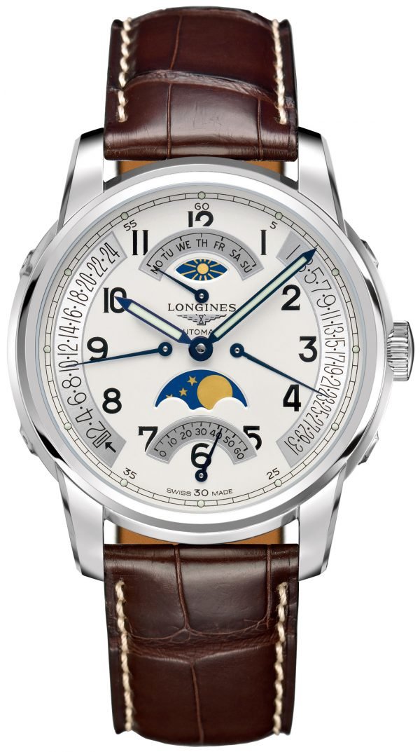 Longines Saint-Imier L2.764.4.73.2 Kello Hopea / Nahka