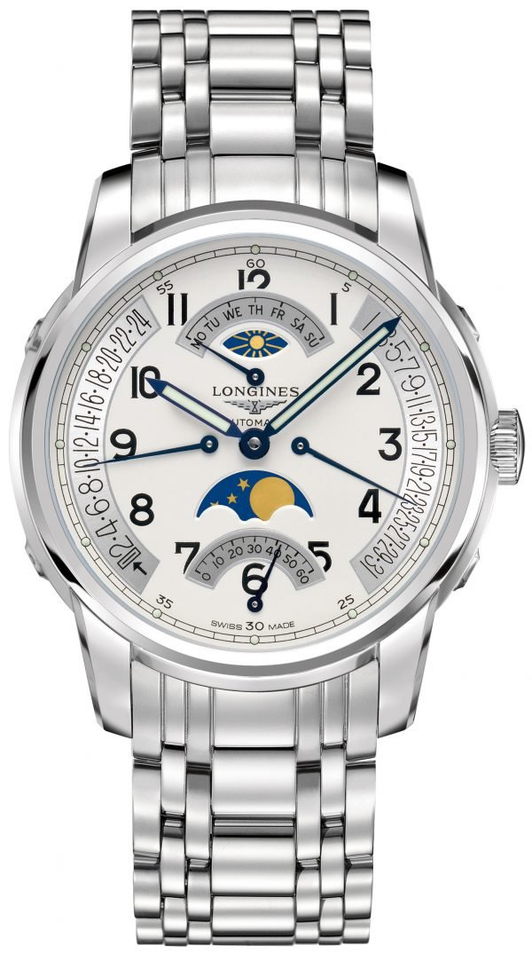 Longines Saint-Imier L2.764.4.73.6 Kello Hopea / Teräs