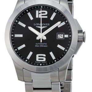 Longines Sport L3.676.4.58.6 Kello Musta / Teräs