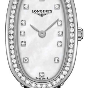 Longines Symphonette L2.304.0.87.0 Kello Valkoinen / Nahka