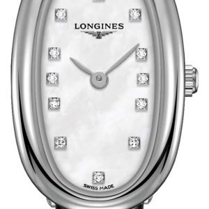 Longines Symphonette L2.304.4.87.0 Kello Hopea / Nahka