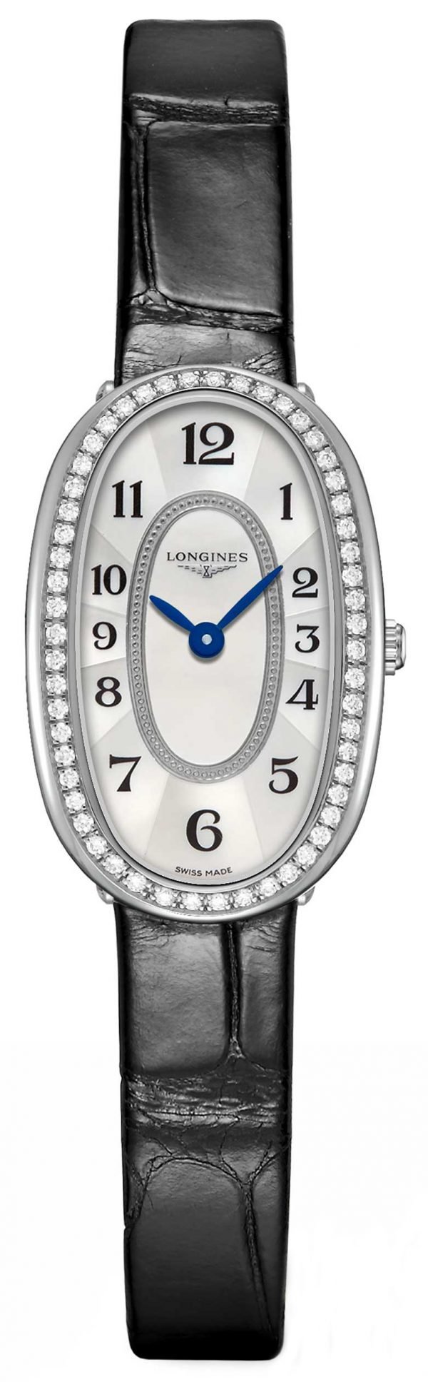 Longines Symphonette L2.305.0.83.0 Kello Hopea / Nahka