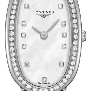 Longines Symphonette L2.305.0.87.0 Kello Valkoinen / Nahka