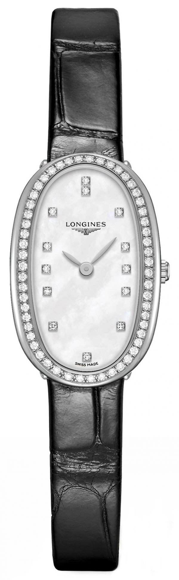 Longines Symphonette L2.305.0.87.0 Kello Valkoinen / Nahka