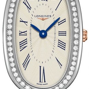 Longines Symphonette L2.305.5.79.7 Kello Hopea / 18k Punakultaa