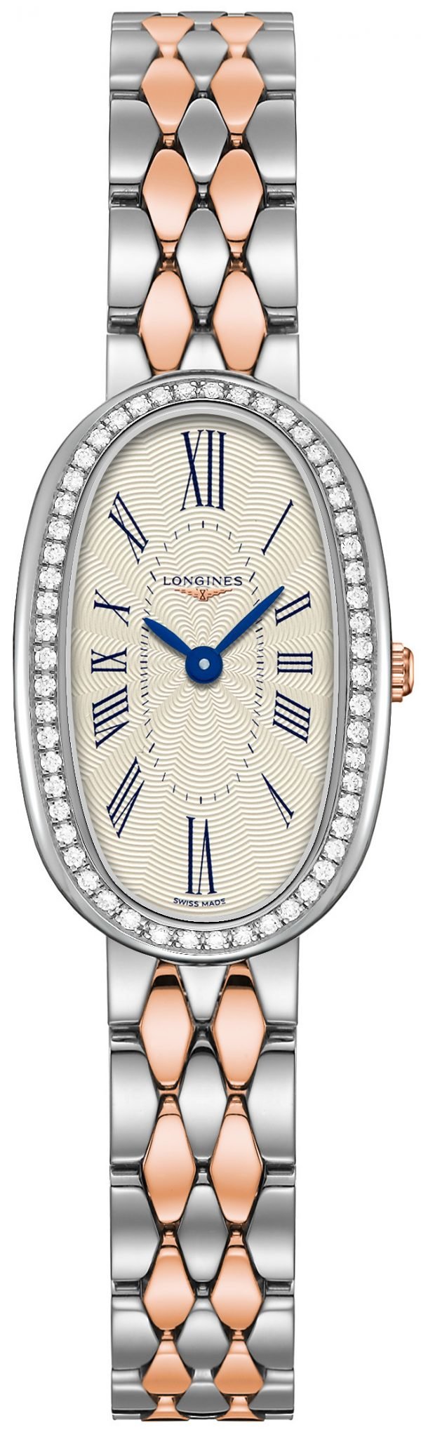 Longines Symphonette L2.305.5.79.7 Kello Hopea / 18k Punakultaa