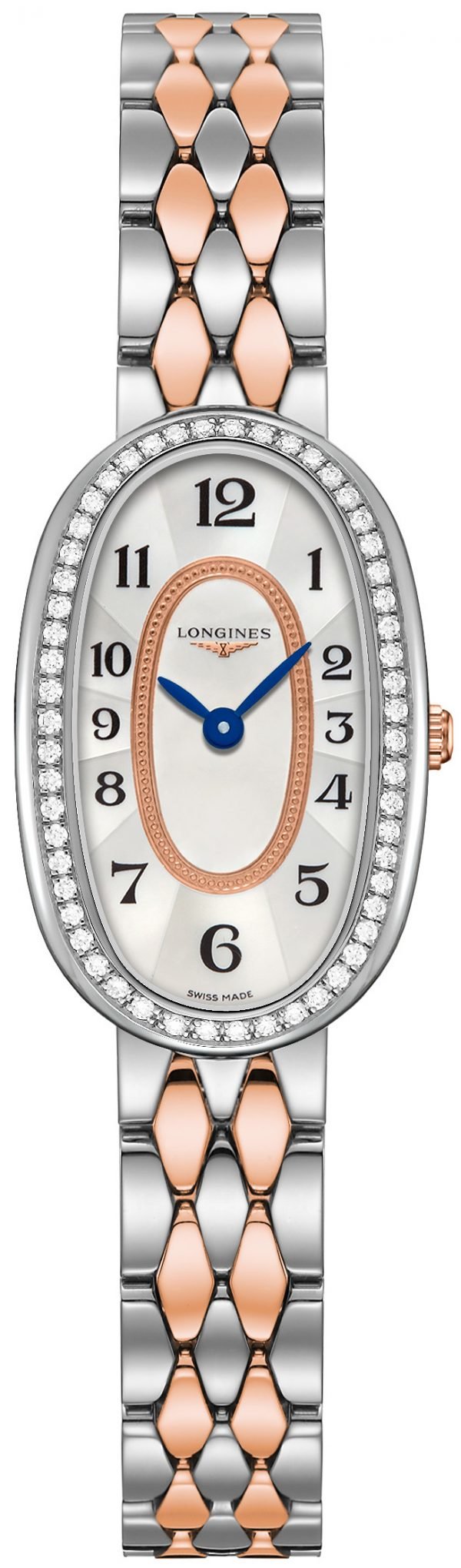 Longines Symphonette L2.305.5.88.7 Kello Hopea / 18k Punakultaa