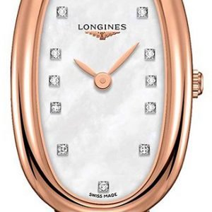 Longines Symphonette L2.305.8.87.0 Kello Hopea / Nahka