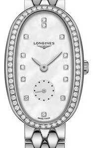 Longines Symphonette L2.306.0.87.6 Kello Hopea / Teräs