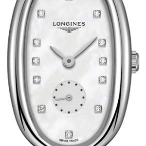 Longines Symphonette L2.306.4.87.0 Kello Hopea / Nahka