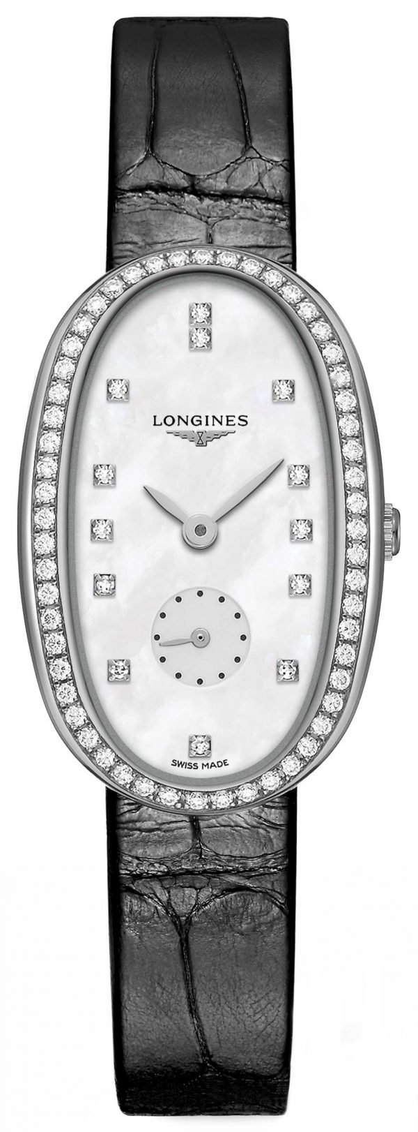 Longines Symphonette L2.307.0.87.0 Kello Hopea / Nahka