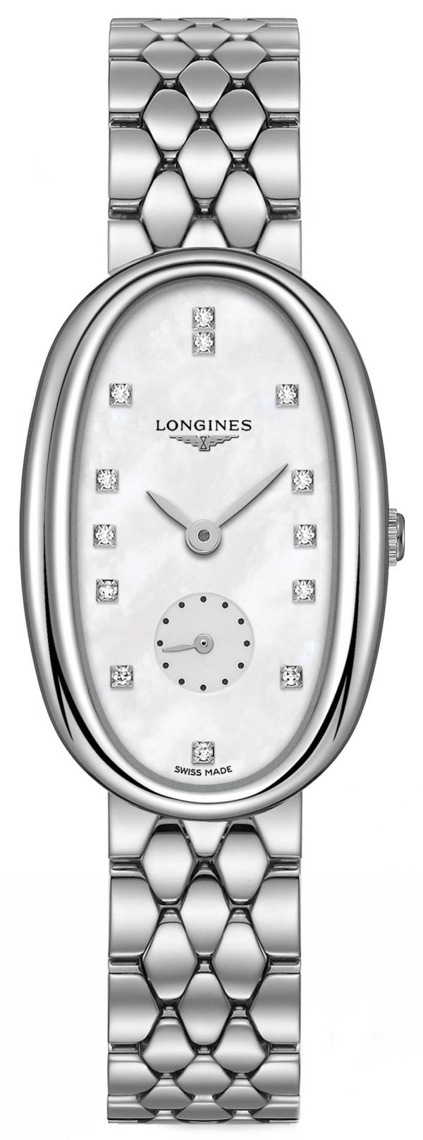 Longines Symphonette L2.307.4.87.6 Kello Hopea / Teräs