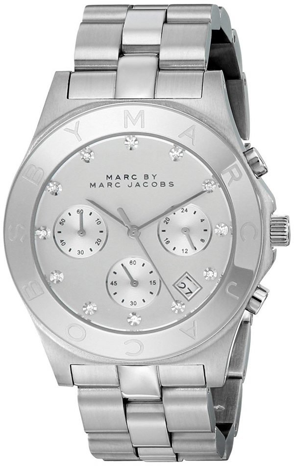 Marc By Marc Jacobs Blade Mbm3100 Kello Hopea / Teräs