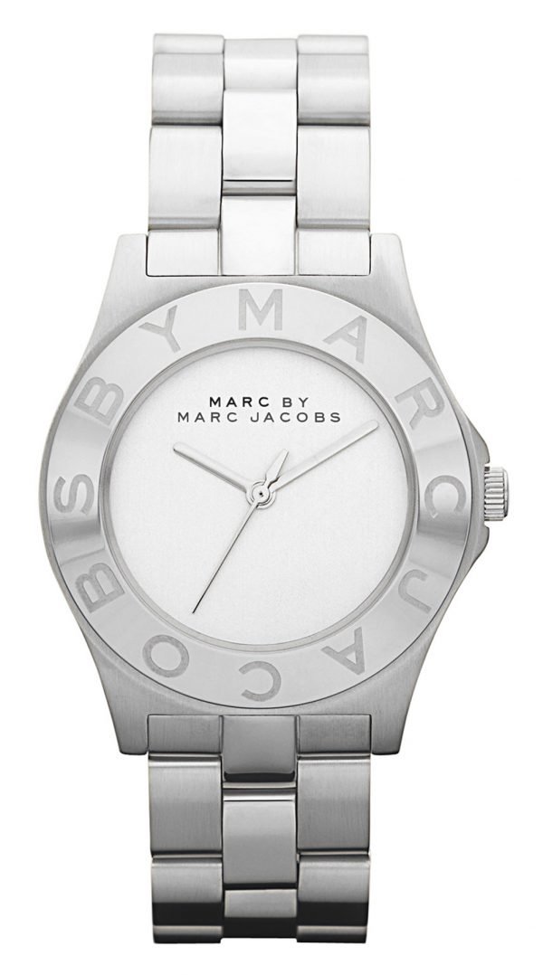 Marc By Marc Jacobs Blade Mbm3125 Kello Valkoinen / Teräs