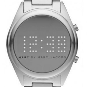 Marc By Marc Jacobs Digital Mbm3528 Kello Hopea / Alumiini