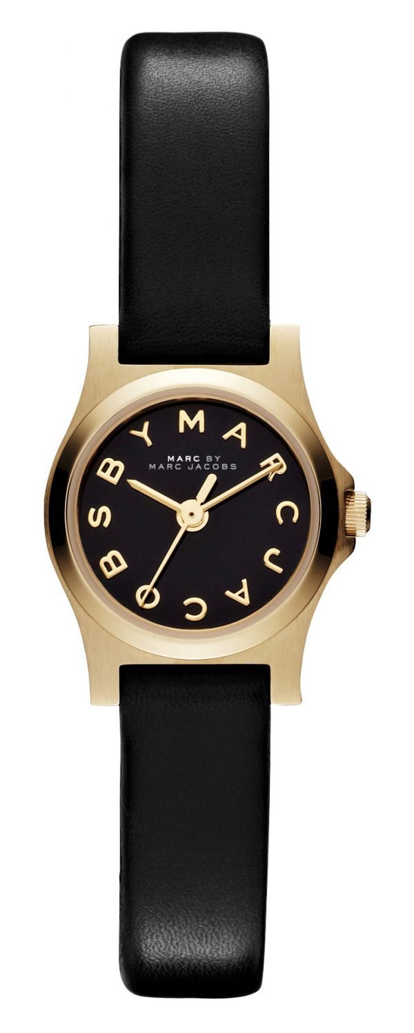 Marc By Marc Jacobs Henry Mbm1240 Kello Musta / Nahka