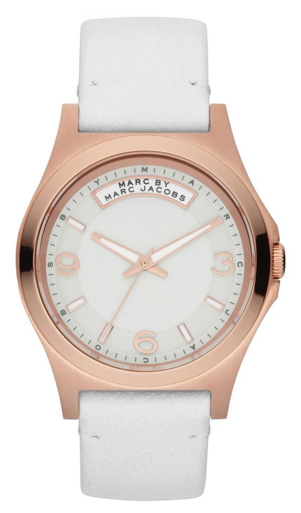 Marc By Marc Jacobs Ivory Mbm1260 Kello Valkoinen / Nahka