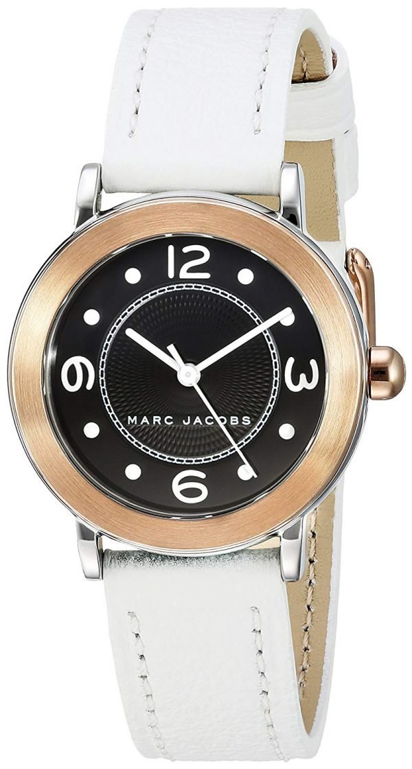 Marc By Marc Jacobs Riley Mj1517 Kello Musta / Nahka