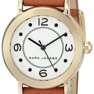 Marc By Marc Jacobs Riley Mj1576 Kello Valkoinen / Nahka