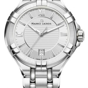 Maurice Lacroix Aikon Ai1004-Ss002-130-1 Kello Hopea / Teräs