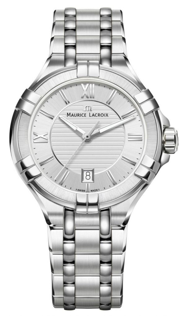 Maurice Lacroix Aikon Ai1004-Ss002-130-1 Kello Hopea / Teräs