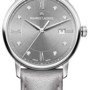 Maurice Lacroix Eliros El1094-Ss001-250-1 Kello Harmaa / Nahka