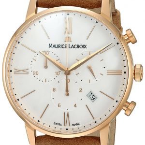 Maurice Lacroix Eliros El1098-Pvp01-113-1 Kello Hopea / Nahka