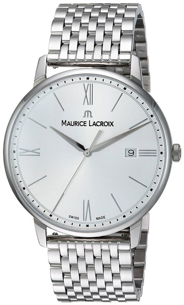 Maurice Lacroix Eliros El1118-Ss002-110-2 Kello Hopea / Teräs