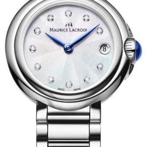 Maurice Lacroix Fiaba Fa1003-Ss002-170-1 Kello Hopea / Teräs