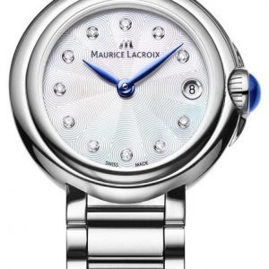 Maurice Lacroix Fiaba Fa1004-Ss002-170-1 Kello Hopea / Teräs