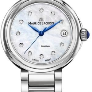 Maurice Lacroix Fiaba Fa1007-Ss002-170-1 Kello Hopea / Teräs