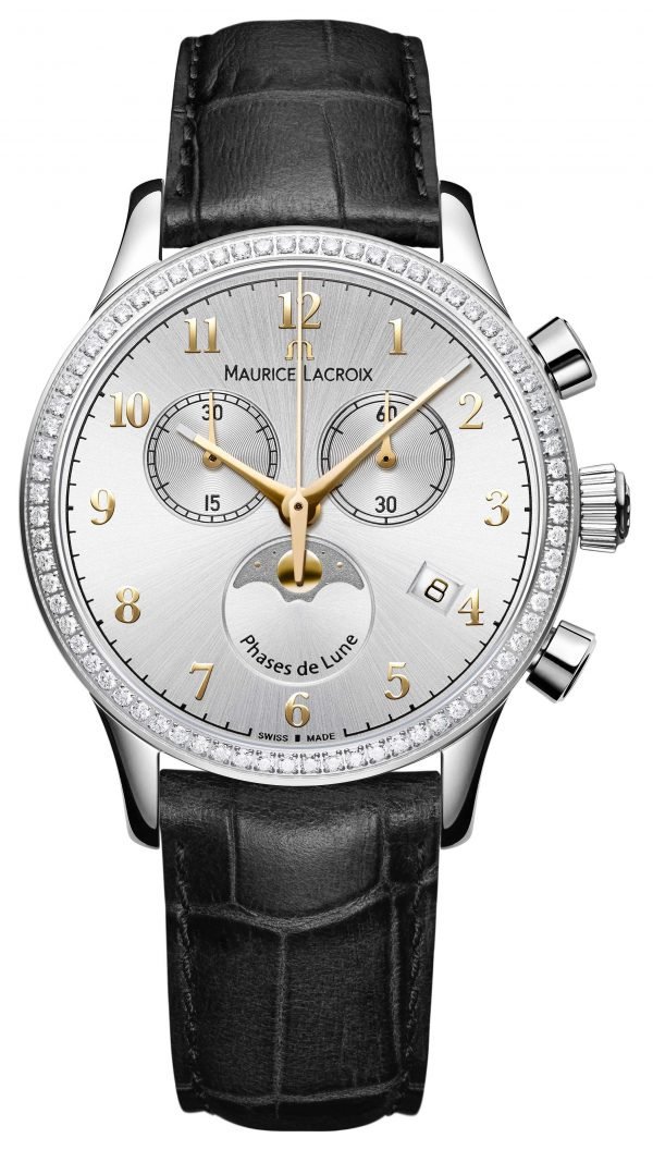 Maurice Lacroix Les Classiques Phase De Lune... Lc1087-Sd501-121-1 Kello