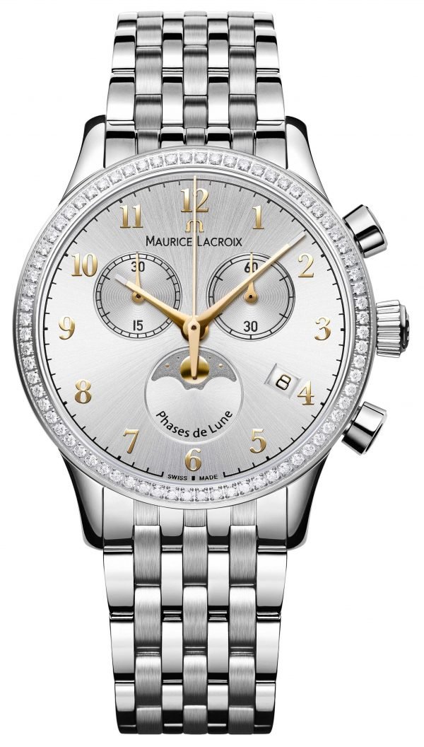 Maurice Lacroix Les Classiques Phase De Lune... Lc1087-Sd502-121-1 Kello