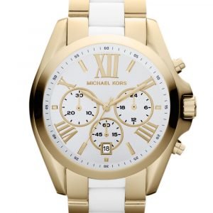 Michael Kors Bradshaw Mk5743 Kello Valkoinen / Muovi