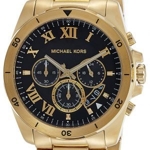 Michael Kors Brecken Mk8481 Kello Musta / Kullansävytetty