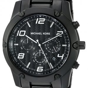 Michael Kors Caine Mk8473 Kello Musta / Teräs