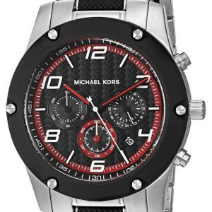 Michael Kors Caine Mk8474 Kello Musta / Teräs