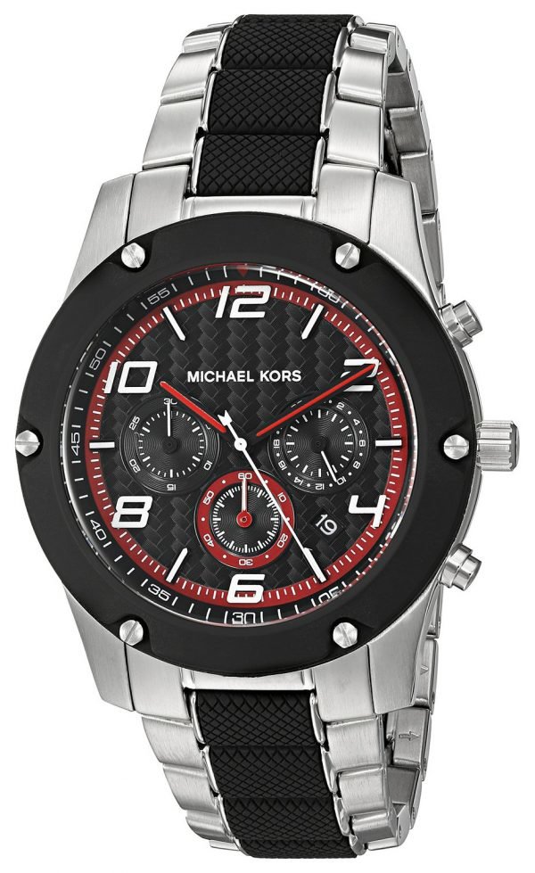 Michael Kors Caine Mk8474 Kello Musta / Teräs