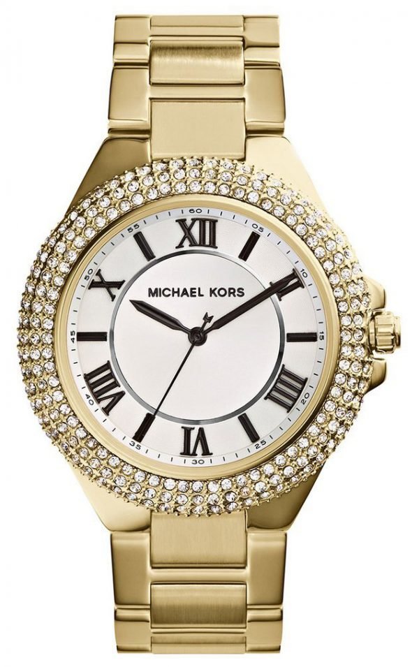 Michael Kors Camille Mk3277 Kello Valkoinen / Kullansävytetty