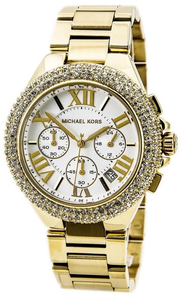 Michael Kors Camille Mk5756 Kello Valkoinen / Kullansävytetty