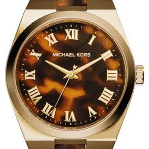 Michael Kors Channing Mk6151 Kello Ruskea / Muovi